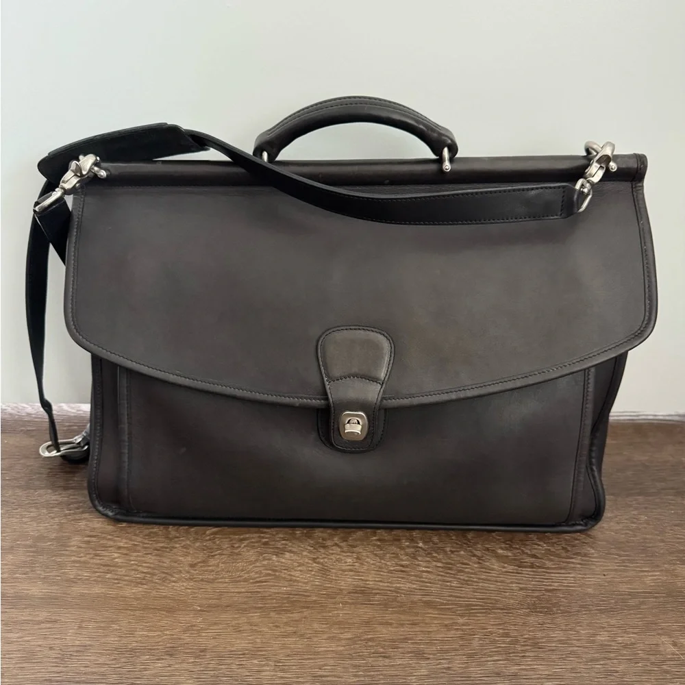Coach Vintage Beekman Briefcase Crossbody - Picture 1 of 10
